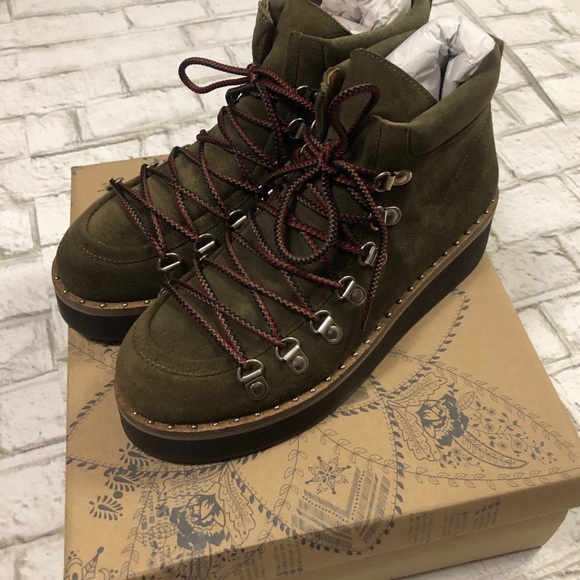 Free People Durango Platform Hiker Bootie - Picture 3 of 10
